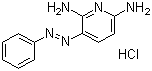 CAS 登录号：136-40-3, 盐酸非那吡啶, 2,6-二氨基-3-苯偶氮基吡啶盐酸盐