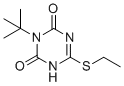 structure of CAS# 1360105-53-8, 3-(叔-丁基)-6-(乙硫基)-1,3,5-三嗪-2,4(1H,3H)-二酮
