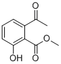 CAS 登录号：136192-85-3, 甲基2-乙酰基-6-羟基苯甲酸酯