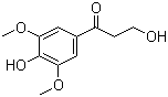 CAS # 136196-47-9, beta-Hydroxypropiosyringone, 3-Hydroxy-1-(4-hydroxy-3,5-dimethoxyphenyl)propan-1-one