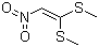 structure of CAS# 13623-94-4, 1,1-双(甲硫基)-2-硝基乙烯