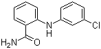 CAS 登录号：13625-33-7, 2-(3-氯苯氨基)苯甲酰胺