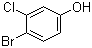 structure of CAS# 13631-21-5, 4-溴-3-氯苯酚