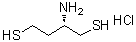 structure of CAS# 1363376-98-0, (2S)-2-氨基-1,4-丁二硫醇盐酸盐