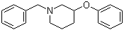 structure of CAS# 136421-63-1, 3-苯氧基-1-苄基哌啶