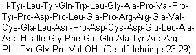 骨钙素(1-49)分子结构 (CAS 136461-80-8)