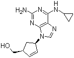 structure of CAS# 136470-78-5, 阿巴卡韦