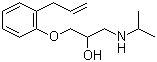 structure of CAS# 13655-52-2, 阿普洛尔