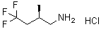 CAS # 136564-83-5, (R)-4,4,4-Trifluoro-2-methyl-1-butanamine hydrochloride