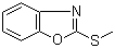 structure of CAS# 13673-62-6, 2-Methylthiobenzoxazole