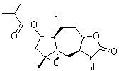 CAS # 1367351-41-4, Minimolide F, 2-Methylpropanoic acid (1aR,3S,3aR,4R,5aR,8aR,9aS)-decahydro-1a,4-dimethyl-8-methylene-7-oxo-3H-oxireno[3,3a]azuleno[6,5-b]furan-3-yl ester