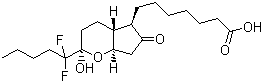 structure of CAS# 136790-76-6, 鲁比前列素