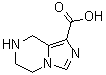 structure of CAS# 1368103-13-2, 5,6,7,8-四氢咪唑并[1,5-a]吡嗪-1-羧酸
