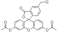 structure of CAS# 136832-63-8, 5-Chloromethylfluorescein diacetate