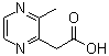 structure of CAS# 1368387-18-1, 3-甲基-2-吡嗪乙酸