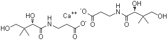 CAS 登录号：137-08-6, 泛酸钙