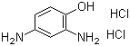 CAS 登录号：137-09-7, 2,4-二氨基苯酚盐酸盐, 2,4-二氨基酚二盐酸盐