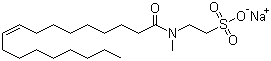CAS 登录号：137-20-2, N-油酰基-N-甲基牛磺酸钠