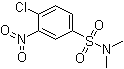 CAS 登录号：137-47-3, 4-氯-N,N-二甲基-3-硝基苯磺酰胺