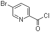 CAS 登录号：137178-88-2, 5-溴吡啶-2-甲酰氯