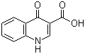 CAS # 13721-01-2, 4-Oxo-1,4-dihydroquinoline-3-carboxylic acid, 1,4-Dihydro-4-oxo-3-quinolinecarboxylic acid, 1,4-Dihydro-4-oxo-3-quinolinecarboxylic acid, 4-Quinolone-3-carboxylic acid