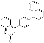 CAS 登录号：1373265-62-3, 2-氯-4-[4-(1-萘基)苯基]-喹唑啉