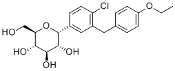 structure of CAS# 1373321-04-0, 1R-达格列嗪