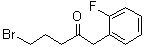 CAS 登录号：1373350-56-1, 5-溴-1-(2-氟苯基)-2-戊酮
