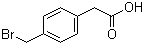 structure of CAS# 13737-36-5, 4-(溴甲基)苯乙酸