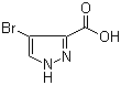 CAS 登录号：13745-17-0, 4-溴-1H-吡唑-3-甲酸