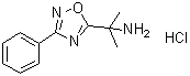 CAS 登录号：1374774-68-1, 5-(2-氨基丙烷-2-基)-3-苯基-1,2,4-恶二唑盐酸盐