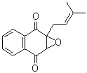 CAS 登录号：137492-06-9, 1a,7a-二氢-1a-(3-甲基-2-丁烯基)-萘并[2,3-b]环氧乙烯-2,7-二酮