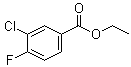 structure of CAS# 137521-81-4, 3-氯-4-氟苯甲酸乙酯
