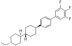 CAS 登录号：137529-40-9, 4'-[(反式,反式)-4'-乙基[1,1'-联环己烷]-4-基]-3,4,5-三氟-1,1'-联苯