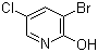 structure of CAS# 137628-16-1, 3-Bromo-5-chloro-2-hydroxypyridine