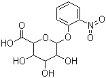 structure of CAS# 137629-36-8, 邻硝基苯基 beta-D-葡萄糖醛酸苷
