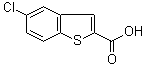 CAS # 13771-75-0, 5-Chloro-2-benzothiophenecarboxylic acid, 5-Chlorobenzo[b]thiophene-2-carboxylic acid