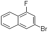 structure of CAS# 13772-59-3, 3-溴-1-氟萘