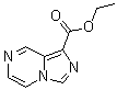 structure of CAS# 1377584-27-4, 咪唑并[1,5-a]吡嗪-1-羧酸乙酯
