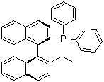 structure of CAS# 137769-32-5, (R)-2-Diphenyphosphino-2'-ethyl-1,1'-binaphthyl