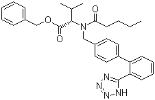 structure of CAS# 137863-20-8, 缬沙坦苄酯