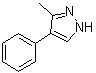 structure of CAS# 13788-84-6, 3-甲基-4-苯基-1H-吡唑