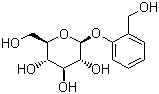 CAS # 138-52-3, D(-)-Salicin, 2-(Hydroxymethyl)phenyl-beta-D-glucopyranoside