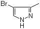 structure of CAS# 13808-64-5, 4-溴-3-甲基吡唑
