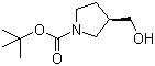 structure of CAS# 138108-72-2, (R)-1-Boc-3-羟甲基吡咯烷