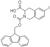 CAS 登录号：1383132-09-9, 3,4-二氢-6-碘-2,3(1H)-异喹啉二甲酸 2-(9H-芴-9-基甲基)酯