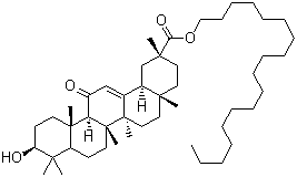 CAS # 13832-70-7, Stearyl glycyrrhetinate, Octadecyl 3-hydroxy-11-oxoolean-12-en-29-oate
