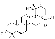CAS 登录号：13849-90-6, 3-氧代坡模酸