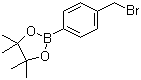 structure of CAS# 138500-85-3, 4-溴甲基苯硼酸频哪醇酯
