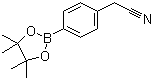 structure of CAS# 138500-86-4, 4-氰甲基苯硼酸频哪醇酯